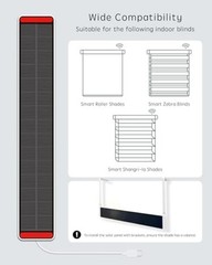 Motorized Roller Blinds Accessories (Solar Panel)