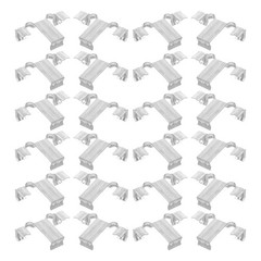 50pcs Solar Panel Water Drain Clips, Stainless Steel Drainage Guide Clips to