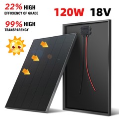 800W Watt Mono Solar Panel 12V Charging Off-Grid Battery Power RV Home Off Grid