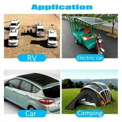200W Solar Panel Kit 12V Battery Charger with 100A Controller Caravan Boat