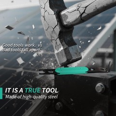 Metal Solar Mc4 Disconnect Tool made by Heavy-Duty Steel, Spring-Loaded Slot …
