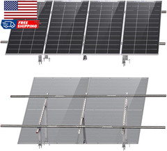 Upgraded Solar Ground Mount Adjustable Multi-Pieces Solar Panel Mounting Bracket