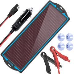 Battery Maintainer Solar Charger 12V Tender Car Trickle Motorcycle Boats Trucks