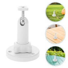 Adjustable White ABS Solar Panel Stand Bracket with 360 Rotation for Outdoor Use