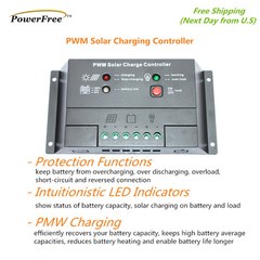 MonoPlus Solar Off Grid 150w 150 Watt Panel Charging Kit for 12v Battery RV Boat