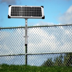 10 Watt Solar Panel Kit Replace FM123 for Mighty Mule FM200 FM350 FM500 FM502