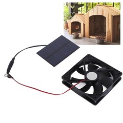 3W Waterproof Solar Panel Fan for Greenhouses & Chicken Coops – Superior Cooling