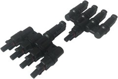 KRXNY Solar Panel PV 1 To 4 T Branch Connectors Cable Coupler Combiner…