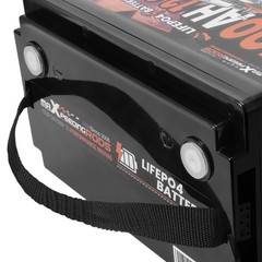 Deep Cycle Battery 12V 100Ah LiFePO4, Low Temperature Cutoff, 1280Wh Energy