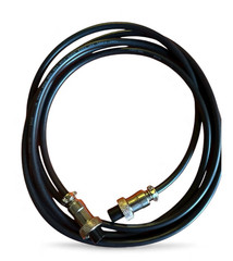 Coaxial Cable with BNC Connectors Black AVVR 300/300V Signal Extension Wire