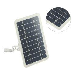 5V 5W Portable Solar Panel with USB Safe Charging for STABILIZER Battery Charger
