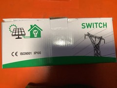 Isolation Switch Solar Panel DC Disconnect Switch 1500V 40A Grade Outdoor IP66
