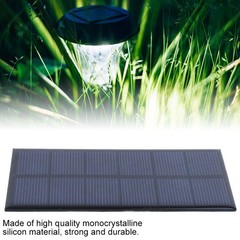 1W 3V Crystalline Silicon Solar Cell Panel Outdoor For DIY Power Charger Supply❀