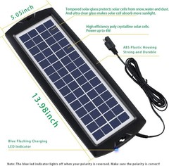 Durable Solar Panel Battery Maintainer – Prevents Battery Drain in All Vehicles