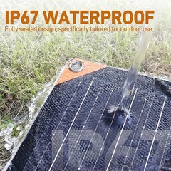 Advanced 30W Monocrystalline Solar Battery Maintainer | Ideal for All Weather