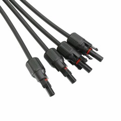 5Pairs Solar Panel 2Y Branch Cable Connectors Adapter Extension Connector