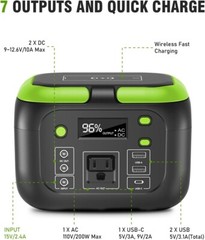 Portátil del generador solar que acampa de la central eléctrica 155Wh US NUEVO