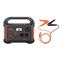 Explorer 290 plus Portable Power Station with Automobile Battery Charging Cable