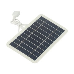5V 5W Portable Solar Panel with USB Safe Charging for STABILIZER Battery Charger