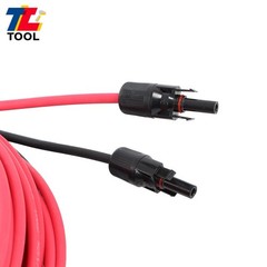 20M 4mm² Solar Panel Wire Red+Black Weatherproof Cable with M4 Connector