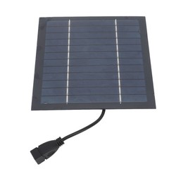 Solar Panel Powered Fan Eco Friendly Cooling For Greenhouse