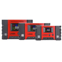 100A PWM 4 USB Real-time Solar Charger Controller 12V/24V/48V Battery Regulator