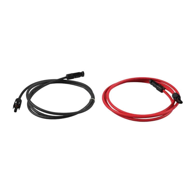 6.5Ft Solar Panel Cable Connector 10AWG Solar Extension Cable Cord