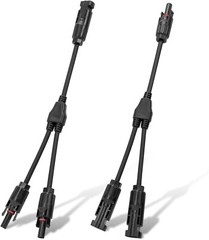 Solar Connectors Y Branch Parallel PV Adapter Cable Wire Plug Tool Kit RV/Camper