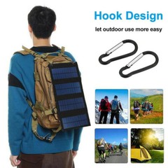 100W USB Solar Panel Kit Folding Power Bank Outdoor Camping Hiking Phone Charger