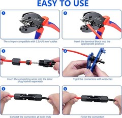 High-Quality Solar Crimper with 30 Pairs Connectors