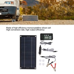 Portable 15W Solar Panel 600W MPPT 100A Controller Multifunction Outdoor Power