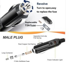 MJPOWER Anderson Power Pole to 12V/24V Cigarette Lighter Socket Car Charging …