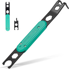 Metal Solar Mc4 Disconnect Tool Made by Heavy-Duty Steel, Spring-Loaded Slot Des