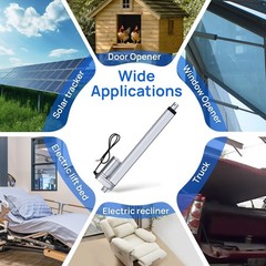 ECO-WORTHY Heavy Duty 330lbs/1500N Solar Tracker Linear Actuator Multi-Functi…