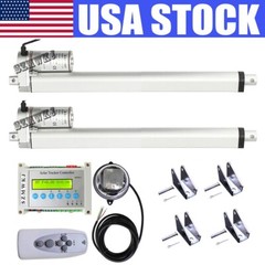 2*12” 12V Linear Actuators &Controller DIY Dual Axis Solar Tracker Sun Tracking