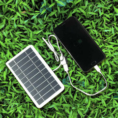 2W 5V Solar Panel Outdoor Usb Portable Mini Solar Charger Panel Climbing Fast Tr