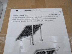 Karidge 2 Pack Solar Panel Mounting Brackets
