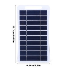 5V USB Solar Charging Board 400mA Solar Outdoor Cell Phone Mobile Power Charger