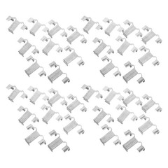 50pcs Solar Panel Water Drain Clips, Stainless Steel Clip for Photovoltaic
