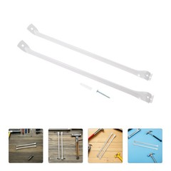 2Pcs Rv Heavy Duty Metal Shelf Brackets Wire Support for Shower Closet Storage