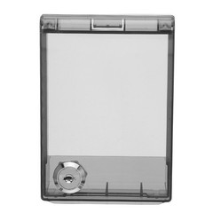 Plastic Cover 86 Type Large Socket Outlet Cover