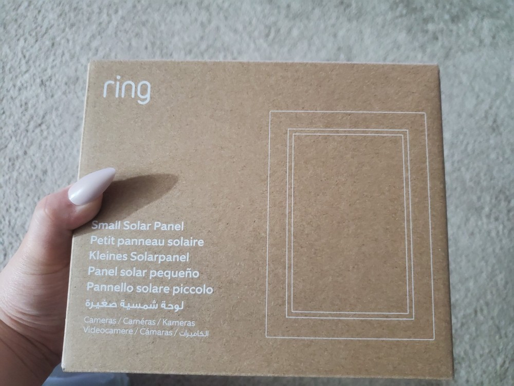 Ring Camera Small Solar Panel Sealed