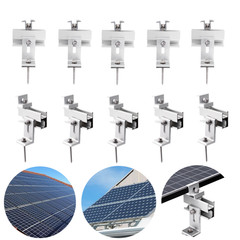 Universal Solar Panel Rail Bracket Mounting Fixing RV Mount Clamp Kit 30mm/35mm