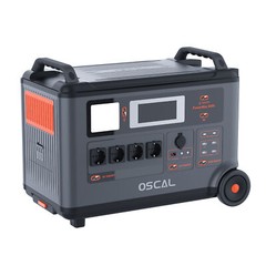OSCAL Portable Power Station 6000W LiFePO4 Solar Generator 57600Wh Max T5A3