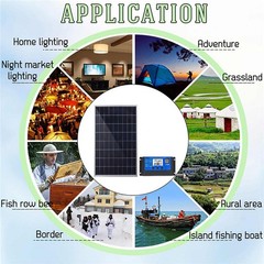 10W Car Battery Trickle Charger Maintainer 12V Solar Panel Power Battery Charger