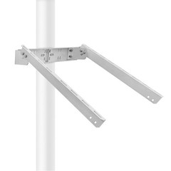 Universal Solar Panel Heavy Duty Double Arm Pole Wall Mount for 50W-60W Slim …