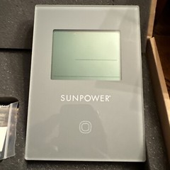 Sunpower SPR-PMR-WDISP Part # 104022 Wireless Display