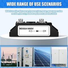 MD 55A 50Amp-16 Solar Diode, DC Blocking Unidirectional in-line Anti Reverse …