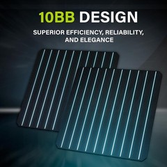 Compact 35W Monocrystalline Solar Panel with Weatherproof Design for RVs & Boats