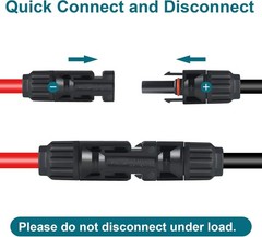 XT60 Connector, Solar to XT60 Extension Charging Cable 2FT, Solar to XT60 Cable